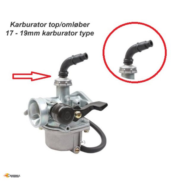 TOP/OMLBER TIL PZ 17-19 KARBURATOR TYPE