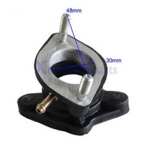 30mm INDSUGNINGSSTUDS TIL CG 150-300cc ''BJET'' MED VACCUMSTUDS