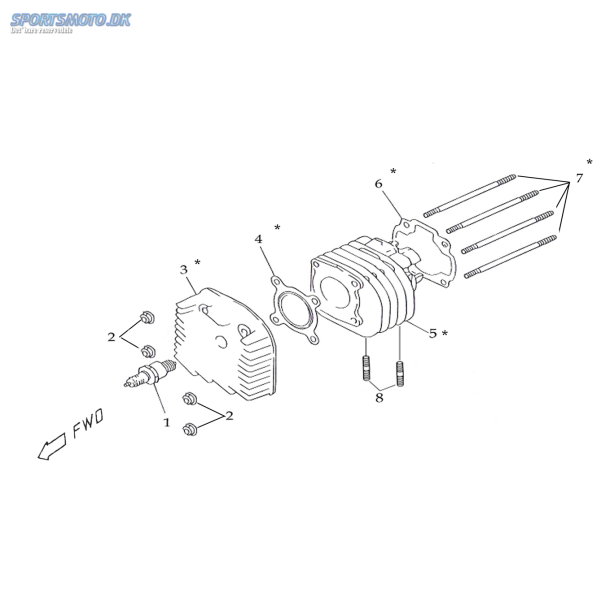 01 SPARK PLUG - E070001