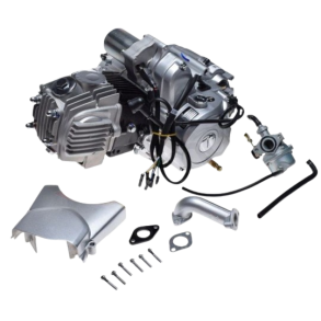 110cc komplet motor med karburator og studs