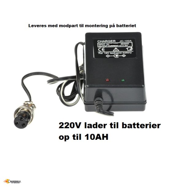 LADER 12V TIL 50-250cc