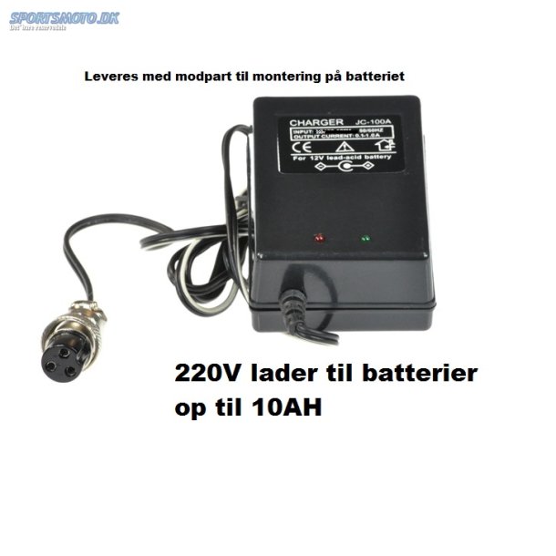LADER 12V TIL 50-250cc
