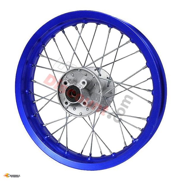 14" STANDARD CROSS/DIRTBIKE FORHJUL BL STLFLGE