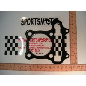 GY6 TOPPAKNING 57,5mm