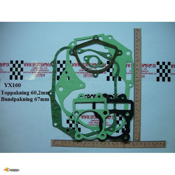 ''DAX'' PAKNINGSST BUND 67mm TOP 60,2mm