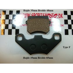 BREMSEKLODS TYPE F