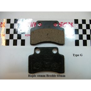 BREMSEKLODS TYPE G