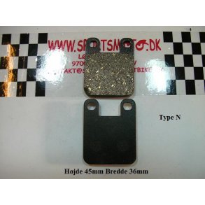 BREMSEKLODS TYPE N