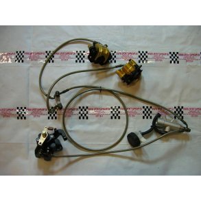 BREMSESYSTEM 250-300cc EEC ATV FOR/BAGBREMSE