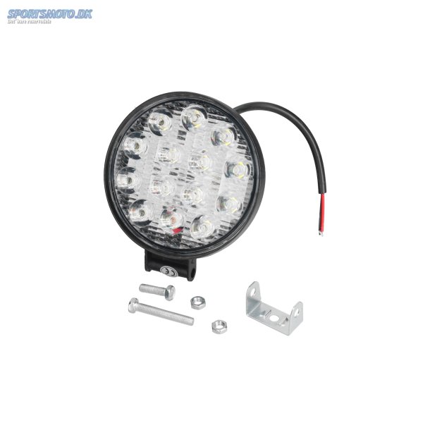 LED ARBEJDSLAMPE 48W RUND 12/24V