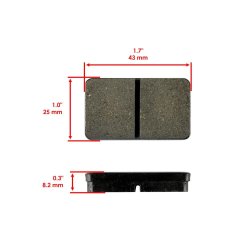 BREMSEKLODS MEKANISK HNDBREMSE ARCTIC CAT