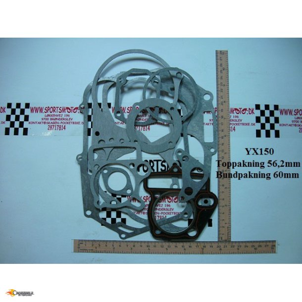 ''DAX'' PAKNINGSST 2 BUND 60mm TOP 56,20mm
