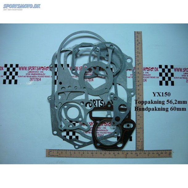 ''DAX'' PAKNINGSST 2 BUND 60mm TOP 56,20mm