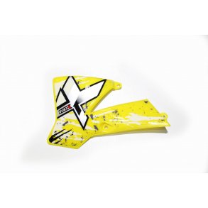 KTM STYLE SKJOLD VENSTRE SIDE TANK GUL