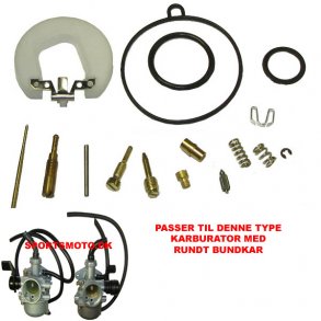 REPKIT TIL PZ 17-19 KARBURATOR TYPE