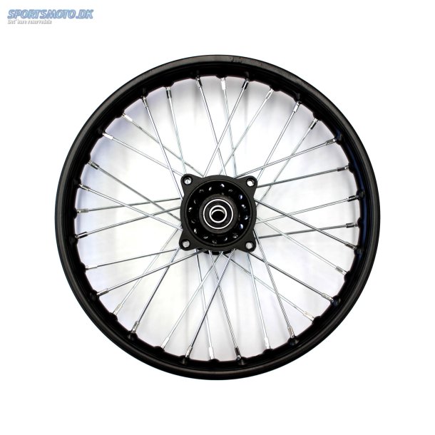 14" PRO CROSS/DIRTBIKE FORHJUL SORT