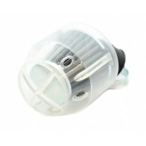 LUFTFILTER POWER MED BESKYTTERKAPPE 45 GRADER 35mm