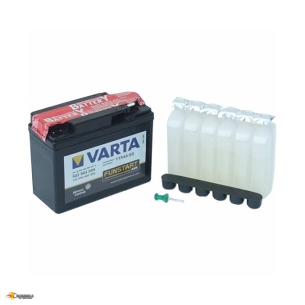 12V LUKKET VARTA - AGB BATTERI TIL BRNEATV