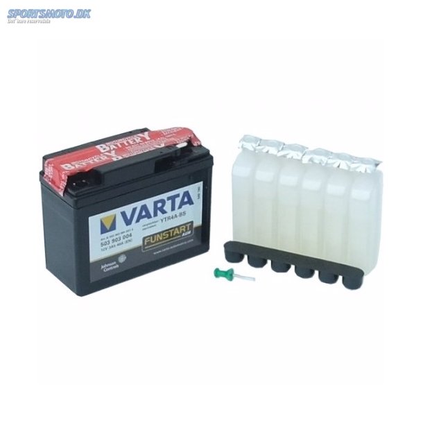12V LUKKET VARTA - AGB BATTERI TIL BRNEATV